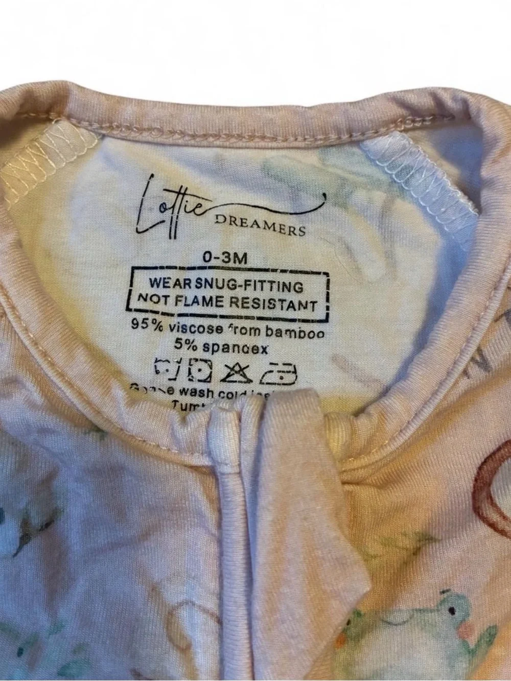 Bamboo Pajamas Baby 0-3 Boutique Lottie Dreamers Bug Hunt